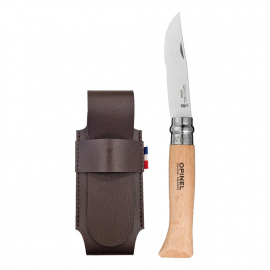 Pocketknifes Opinel No 8 Inox + Sheath