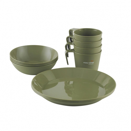Cook Sets - Food Jars Easy Camp Moss 4 Dine Set