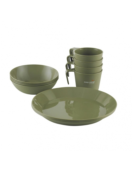 Cook Sets - Food Jars Easy Camp Moss 4 Dine Set