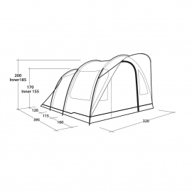 Tents Outwell Sky 5 Tent 2