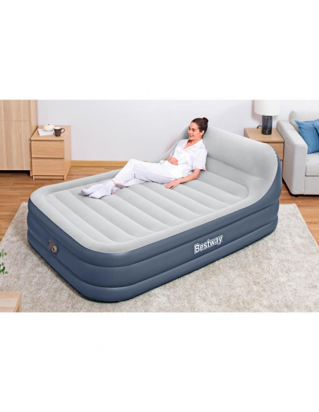 Στρώματα φουσκωτά Bestway Tritech Headboard Air Matress 226 x 152 x 46/84