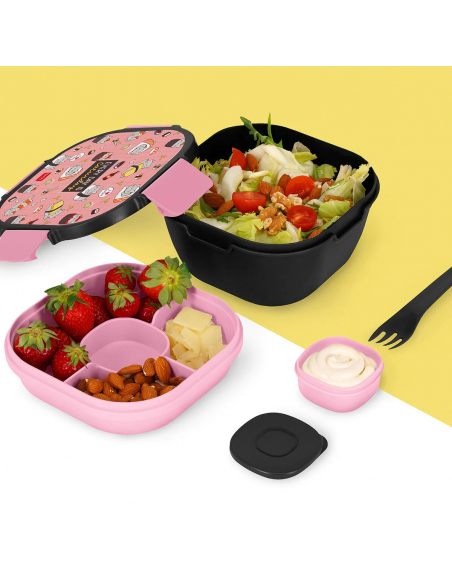 Cook Sets - Food Jars 1700 ml Lunch Box - Sushi Cat - Lunch Box