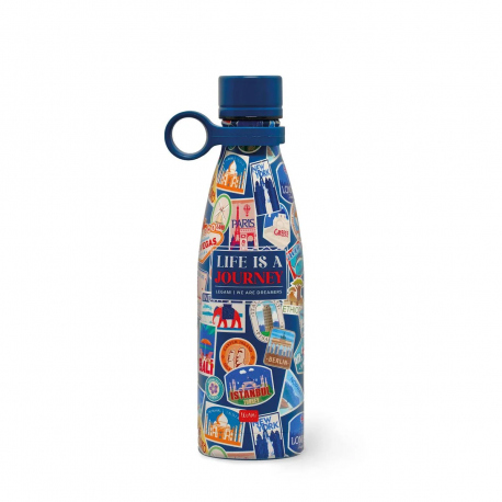 Hydration - Thermos - Bottles 500 ml Vacuum Bottle - Travel Stickers - Hot & Cold