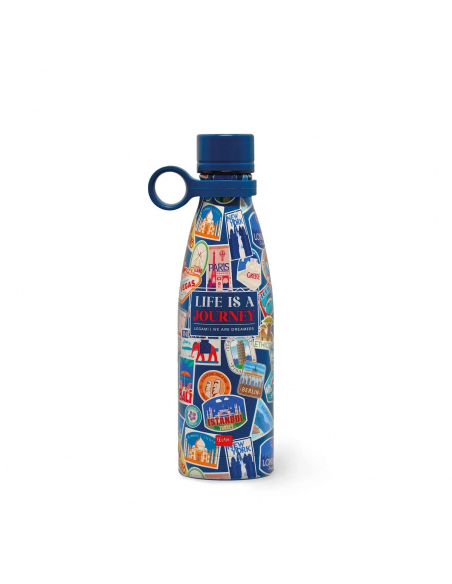 Hydration - Thermos - Bottles 500 ml Vacuum Bottle - Travel Stickers - Hot & Cold
