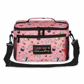 Σκεύη μαγειρέματος - Φαγητοδοχεία 7.7 l Lunch Bag - Sushi Cat