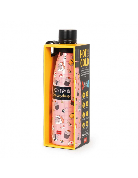 Hydration - Thermos - Bottles 500 ml Vacuum Bottle - Sushi Cat - Hot & Cold