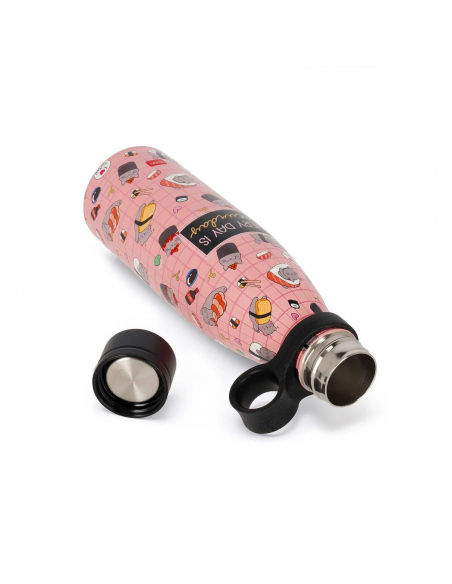Hydration - Thermos - Bottles 500 ml Vacuum Bottle - Sushi Cat - Hot & Cold