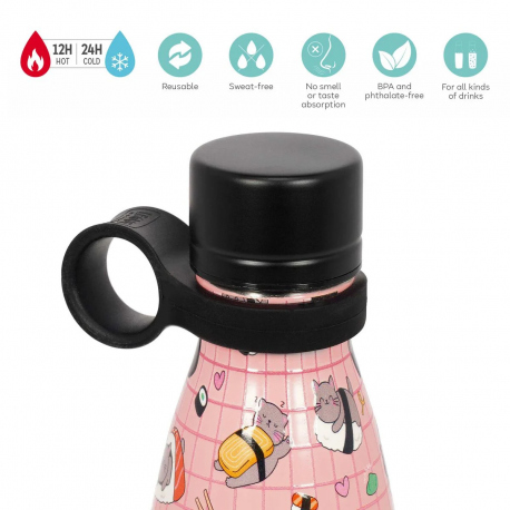 Υδροδοχεία - Θερμός - Παγούρια 500 ml Θερμός - Sushi Cat - Hot & Cold