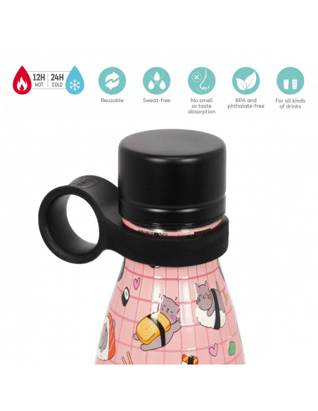 Υδροδοχεία - Θερμός - Παγούρια 500 ml Θερμός - Sushi Cat - Hot & Cold