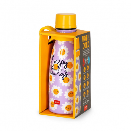 Hydration - Thermos - Bottles 300 ml Mini Vacuum Bottle - Daisy - Hot & Cold