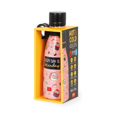 Hydration - Thermos - Bottles 300 ml Mini Vacuum Bottle - Sushi Cat - Hot & Cold
