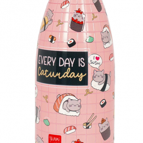 Hydration - Thermos - Bottles 300 ml Mini Vacuum Bottle - Sushi Cat - Hot & Cold