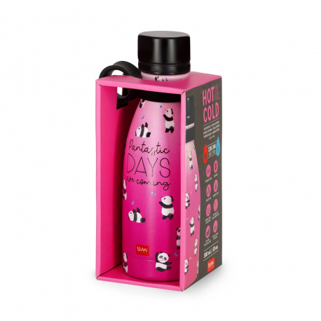 Hydration - Thermos - Bottles 300 ml Mini Vacuum Bottle - Panda - Hot & Cold
