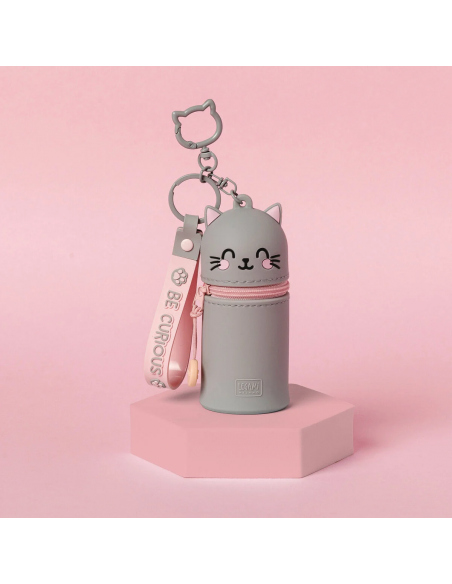 Backpacks - Travel Bags - Military Bags - Hydration Kitty Coin Purse with Key Ring - Mini Kawaii