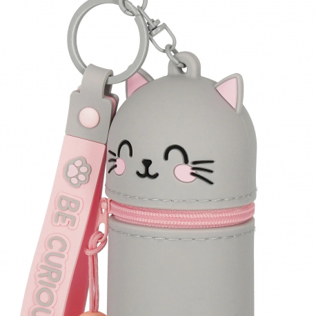 Backpacks - Travel Bags - Military Bags - Hydration Kitty Coin Purse with Key Ring - Mini Kawaii