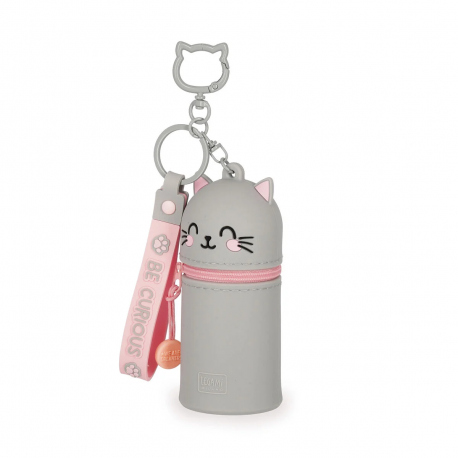 Backpacks - Travel Bags - Military Bags - Hydration Kitty Coin Purse with Key Ring - Mini Kawaii