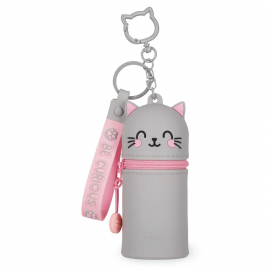 Σακίδια - Βαλίτσες - Τσάντες Kitty Coin Purse with Key Ring - Mini Kawaii