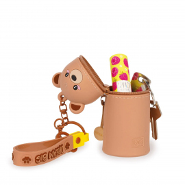 Σακίδια - Βαλίτσες - Τσάντες Teddy Bear Coin Purse with Key Ring - Mini Kawaii 2
