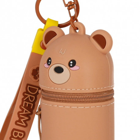 Σακίδια - Βαλίτσες - Τσάντες Teddy Bear Coin Purse with Key Ring - Mini Kawaii
