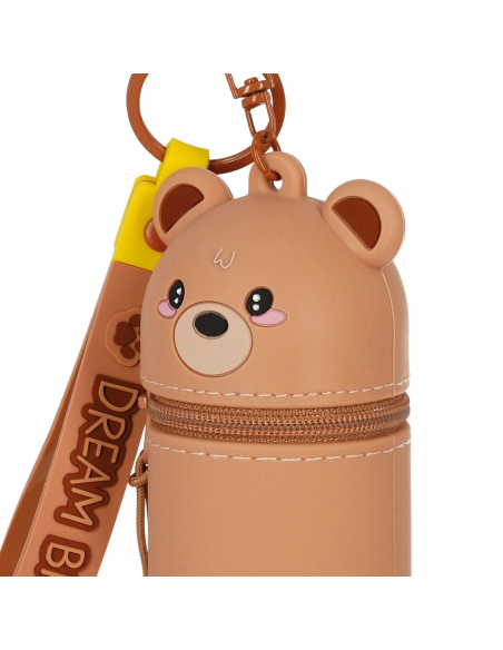 Σακίδια - Βαλίτσες - Τσάντες Teddy Bear Coin Purse with Key Ring - Mini Kawaii