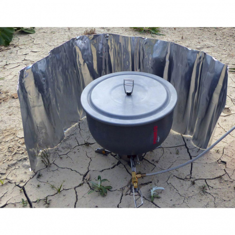 Fire Starters - Accessories Rollable Aluminium Windscreen