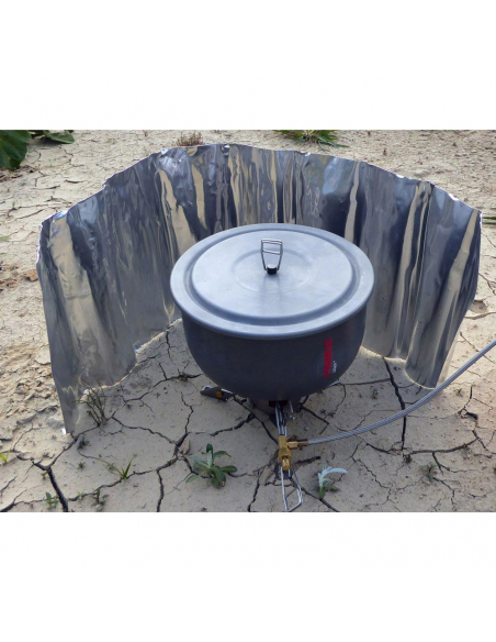 Fire Starters - Accessories Rollable Aluminium Windscreen