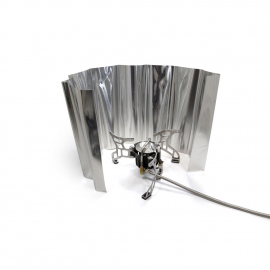 Fire Starters - Accessories Rollable Aluminium Windscreen