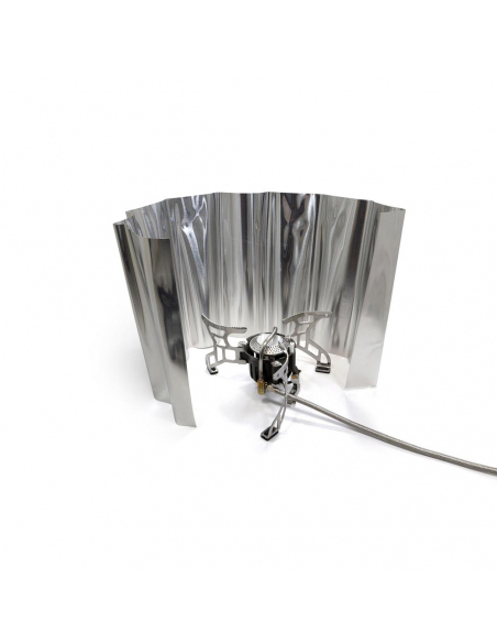 Fire Starters - Accessories Rollable Aluminium Windscreen