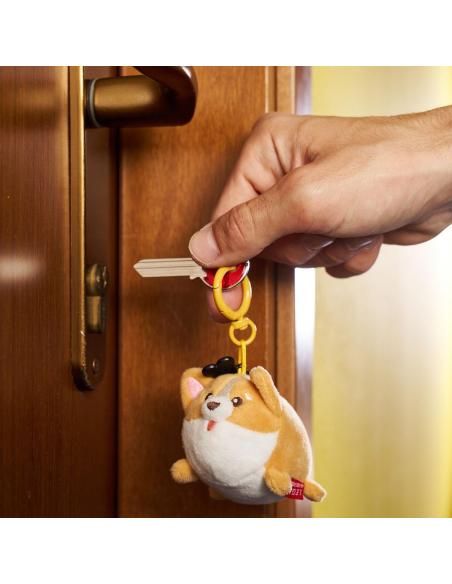 Σακίδια - Βαλίτσες - Τσάντες Corgi Plush Key Ring - Tiny Super Soft!
