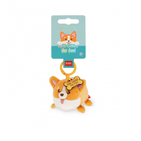 Σακίδια - Βαλίτσες - Τσάντες Corgi Plush Key Ring - Tiny Super Soft!