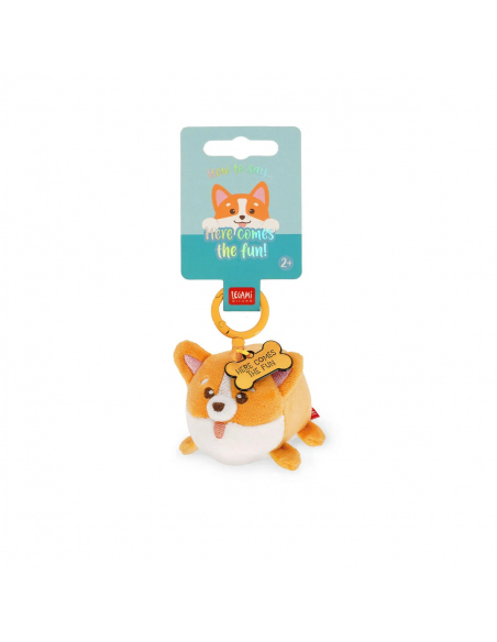 Σακίδια - Βαλίτσες - Τσάντες Corgi Plush Key Ring - Tiny Super Soft!