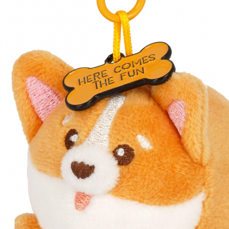 Σακίδια - Βαλίτσες - Τσάντες Corgi Plush Key Ring - Tiny Super Soft!
