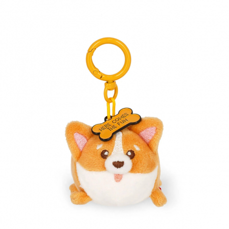 Σακίδια - Βαλίτσες - Τσάντες Corgi Plush Key Ring - Tiny Super Soft!