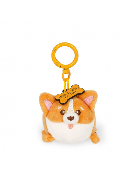 Σακίδια - Βαλίτσες - Τσάντες Corgi Plush Key Ring - Tiny Super Soft!
