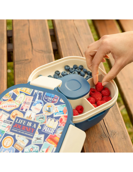 Cook Sets - Food Jars 1700 ml Lunch Box - Travel Stickers