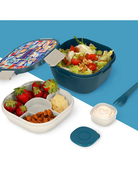 Cook Sets - Food Jars 1700 ml Lunch Box - Travel Stickers