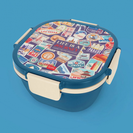 Cook Sets - Food Jars 1700 ml Lunch Box - Travel Stickers