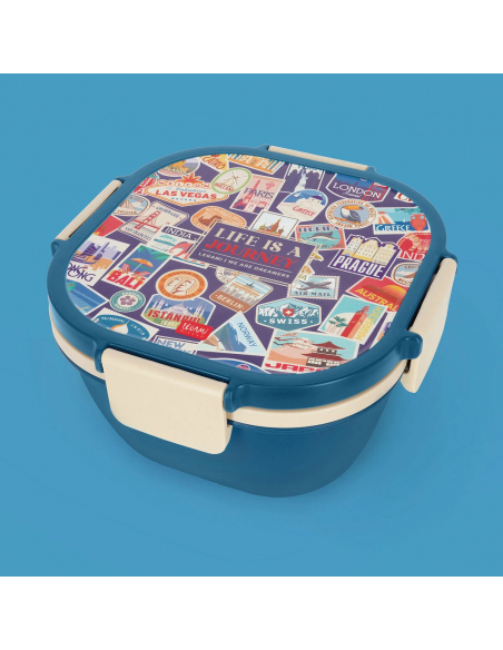 Cook Sets - Food Jars 1700 ml Lunch Box - Travel Stickers