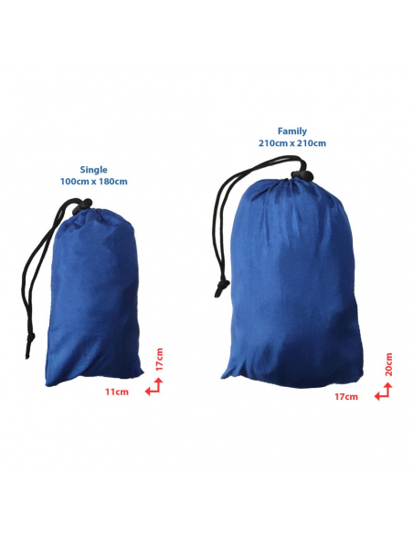 Beach mats & Picnic Blankets AlpinTec Favour Blanket - Tent Family