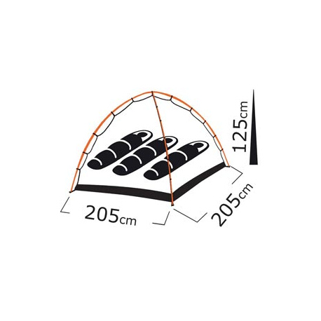 Αντίσκηνα / Σκηνές Salty Tribe Skyview Dome 3 Tent