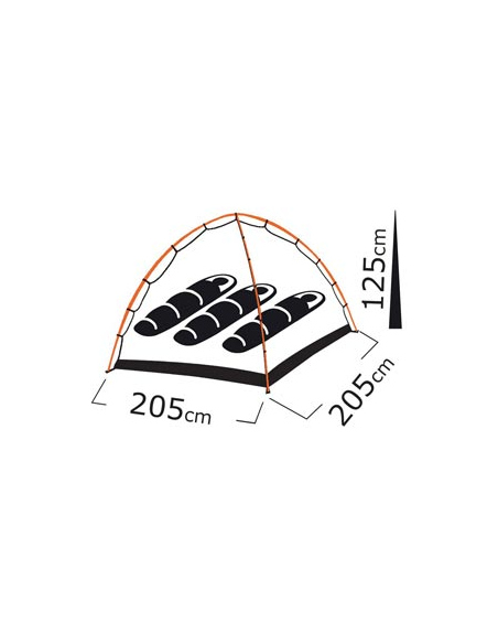 Αντίσκηνα / Σκηνές Salty Tribe Skyview Dome 3 Tent