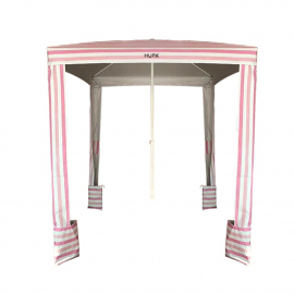 Beach Umbrellas HUPA Palazzo Pink/Silver Beach Umbrella