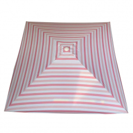 Beach Umbrellas HUPA Palazzo Pink/Silver Beach Umbrella 2