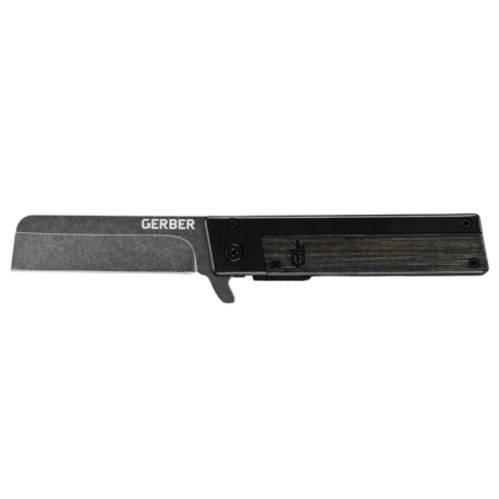 Pocketknifes Gerber Quadrant Black Bamboo Folding Knife