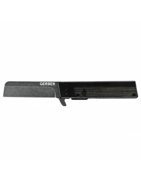 Pocketknifes Gerber Quadrant Black Bamboo Folding Knife