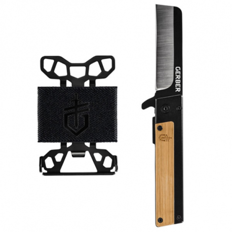 Pocketknifes Gerber Quadrant Bamboo & Barbill Combo