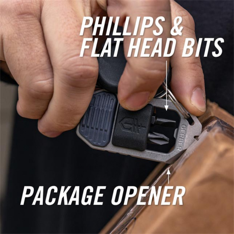 Multi-tools Gerber Driver Keychain Tool