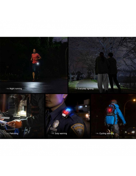 Flashlights Fenix E04R Clip On Flashlight 300 Lumens