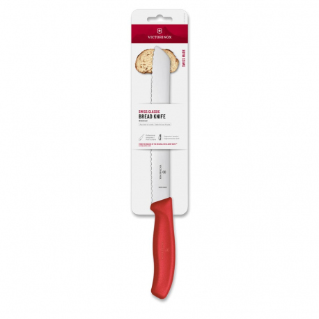Cutlery Victorinox Classic Bread Knife Red