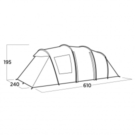 Αντίσκηνα / Σκηνές Easy Camp Leka Twin 6 2